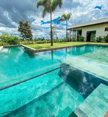 Revestimento de Piscina Pedra Hijau Importada da Fábrica Hijau Brasil