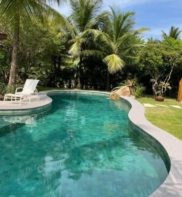 Revestimento de Piscina Pedra Hijau Importada da Fábrica Hijau Brasil